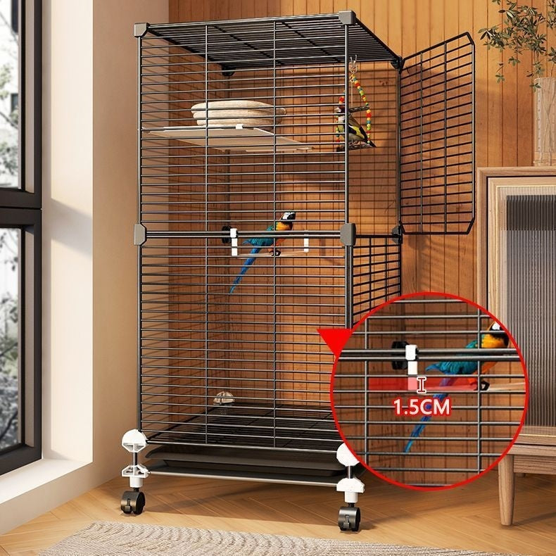 Transform Your Parrot's Living Space with the New Splash-proof Home Ecological Villa